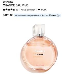 Chanel Chance Eau Vive Eau de Toilette spray perfume